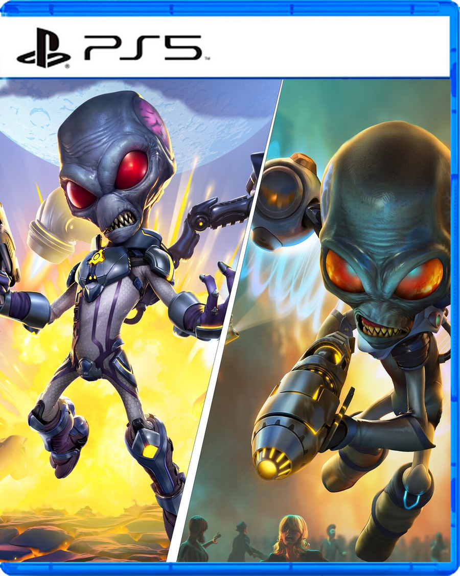 Carátula de Destroy All Humans! - Jumbo Pack - PS5