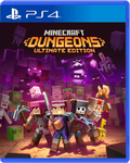 Carátula de Minecraft Dungeons: Ultimate Edition - PS4