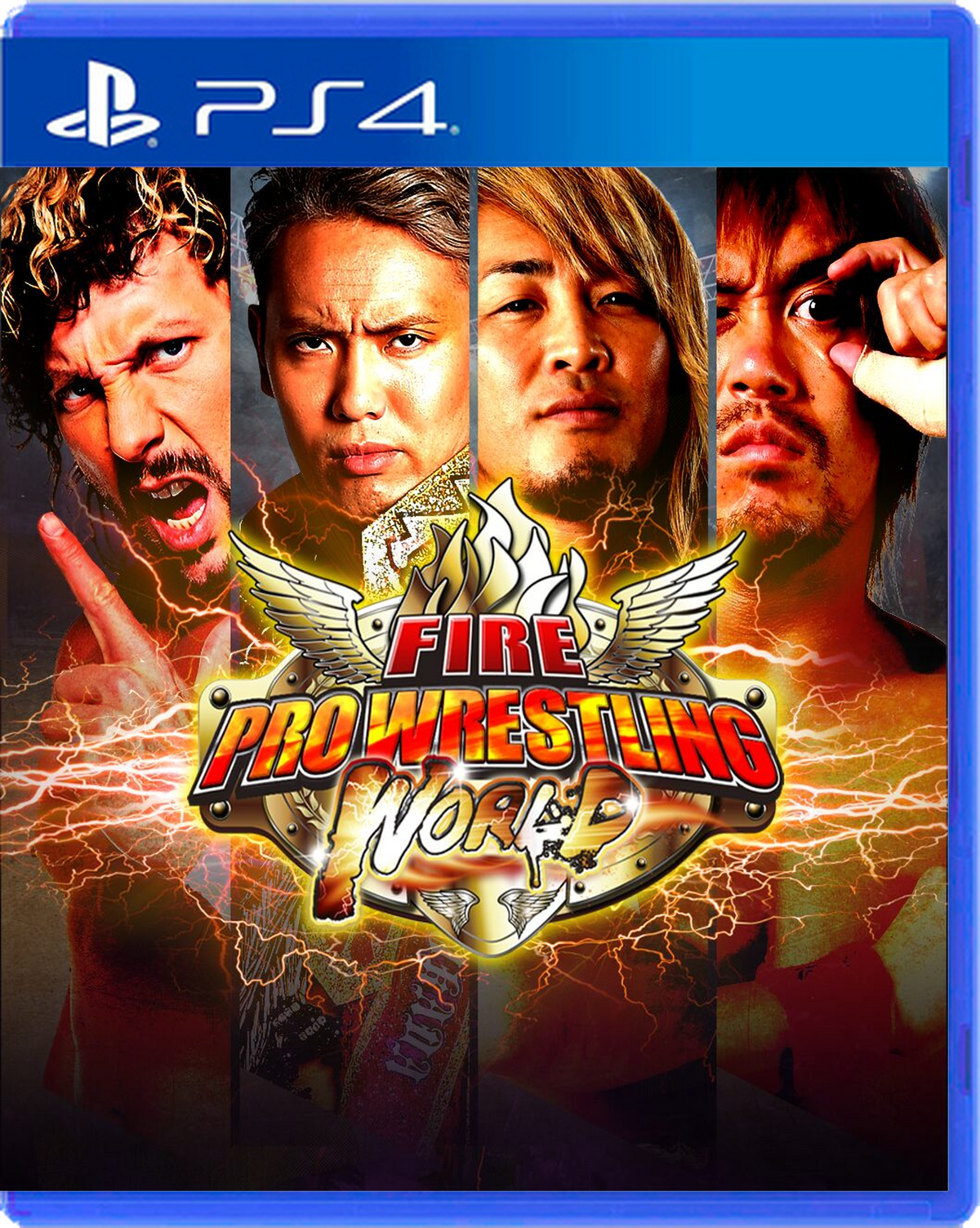 Carátula de Fire Pro Wrestling World - PS4