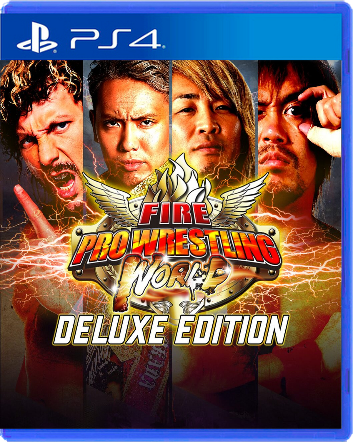 Carátula de Fire Pro Wrestling World Deluxe Edition - PS4
