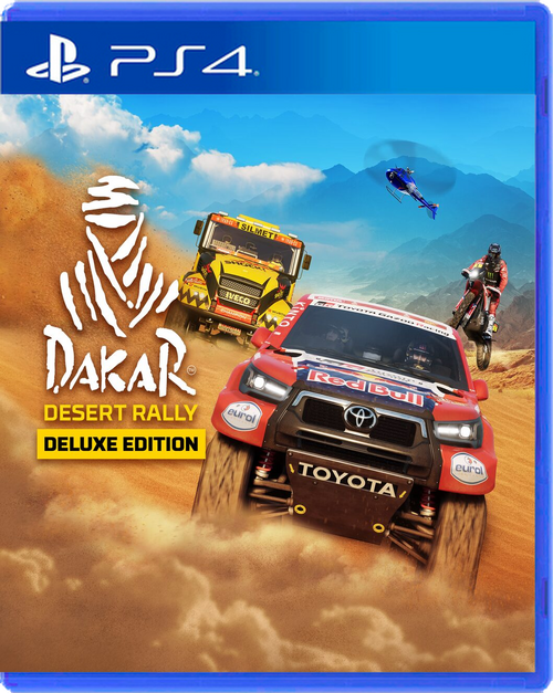 Carátula de Dakar Desert Rally - Deluxe Edition - PS4
