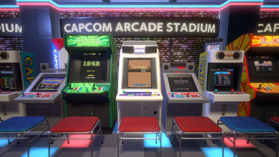 Captura de juego de Capcom Arcade Stadium Bundle - PS4 - imagen 1