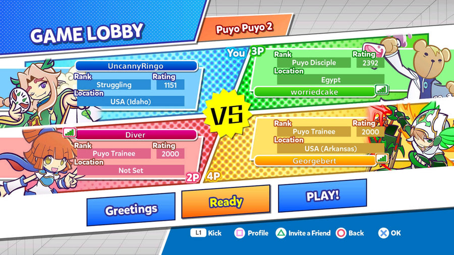 Captura de juego de Puyo Puyo Champions - PS4 - imagen 5