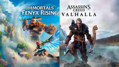 Captura de juego de Assassins Creed Valhalla + Immortals Fenyx Rising Bundle - PS4 - imagen 1