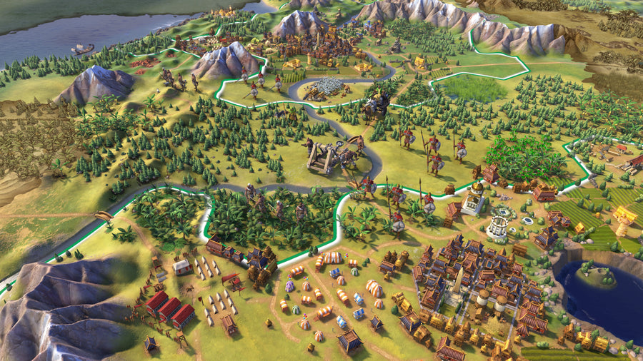 Captura de juego de Sid Meiers Civilization VI Anthology - PS4 - imagen 2