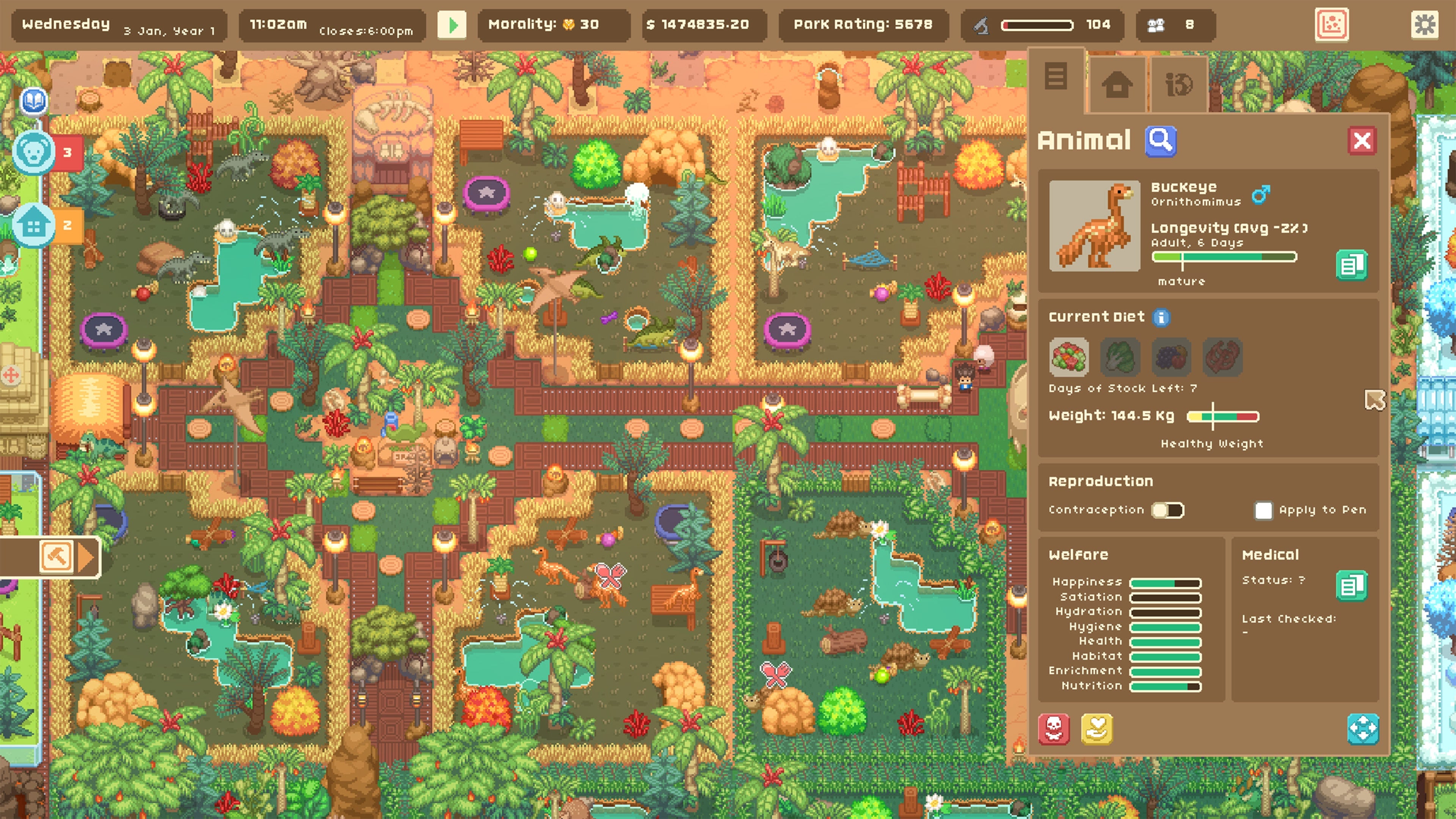 Captura de juego de Lets Build a Zoo & Dinosaur Island DLC Bundle - PS5 - imagen 3