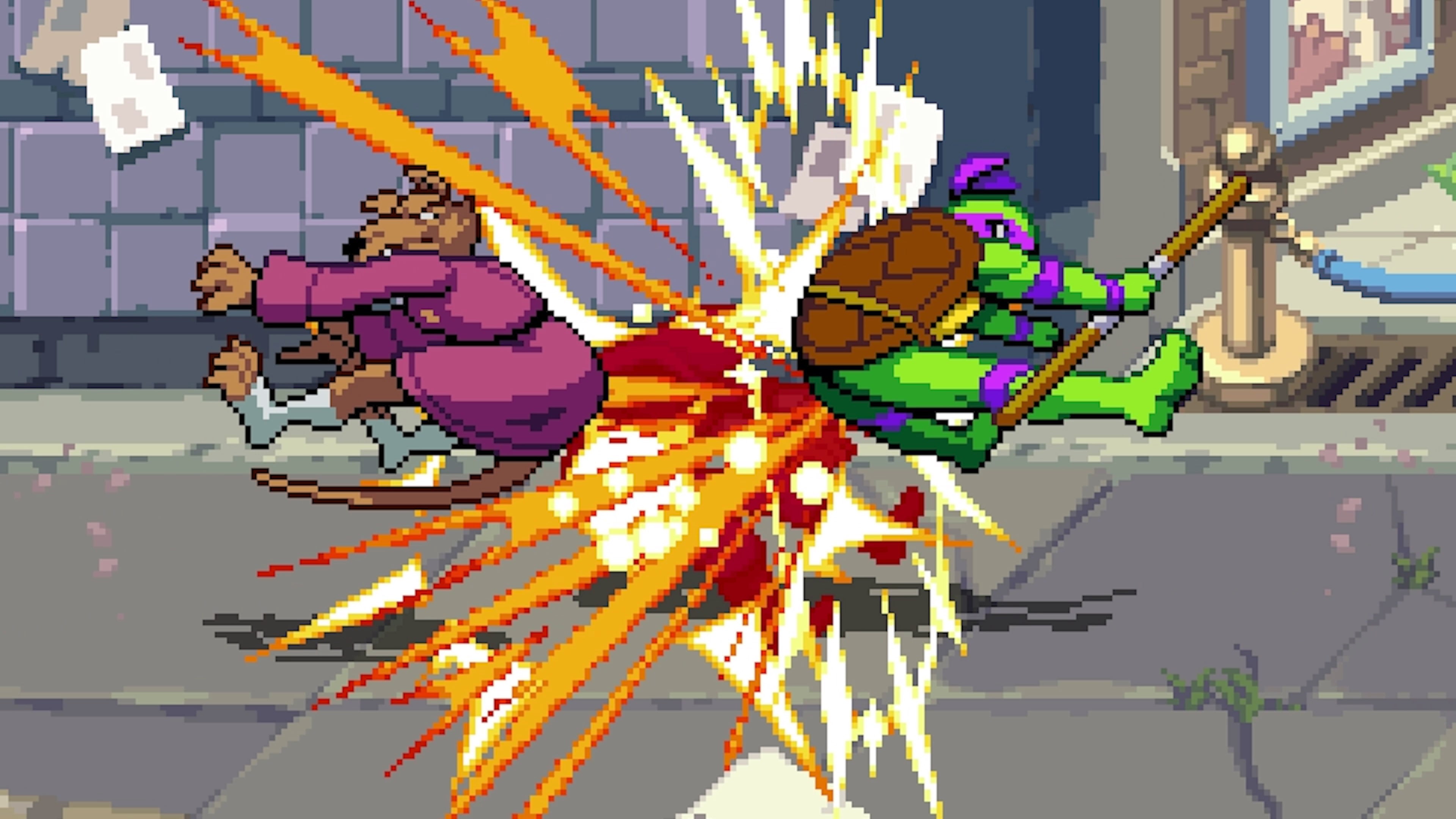 Captura de juego de Teenage Mutant Ninja Turtles: Shredders Revenge - PS4 - imagen 2