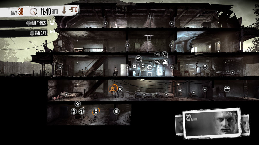 Captura de juego de This War of Mine: Final Cut - PS5 - imagen 1