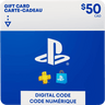 $50 Playstation Gift Card Canada