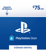 $75 Playstation Gift Card Chile