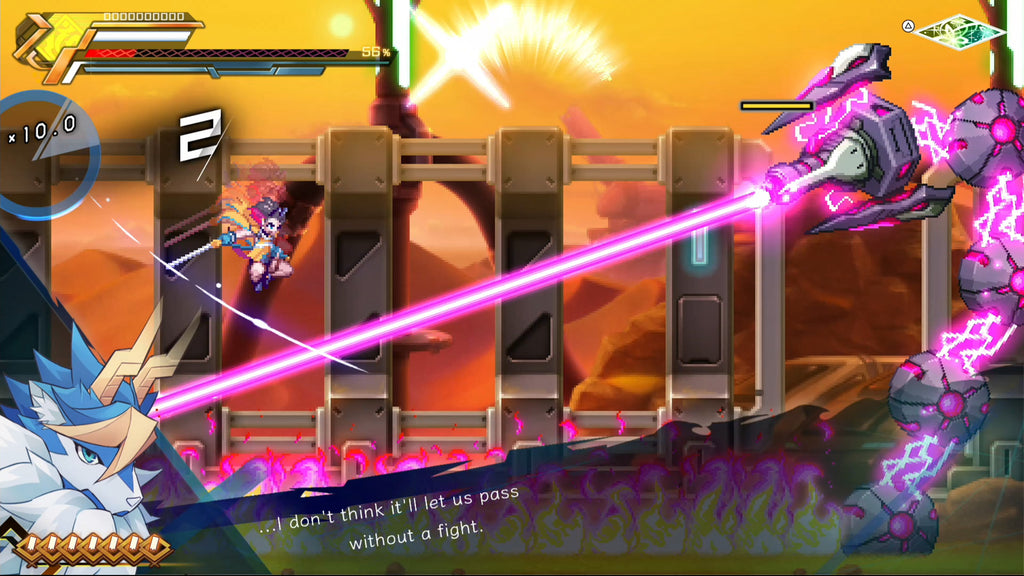 Captura de juego de Azure Striker GUNVOLT 3 - PS5 - imagen 5