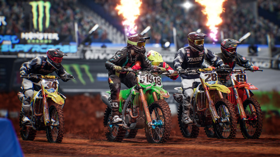 Captura de juego de Monster Energy Supercross - The Official Videogame 5 - PS4 - imagen 4